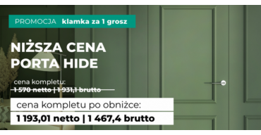 DRZWI UKRYTE PORTA HIDE DO WŁASNEGO WYKOŃCZENIA TANIEJ I OD RĘKI